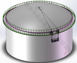 油罐防腐吊籃-油罐內壁旋轉架子
